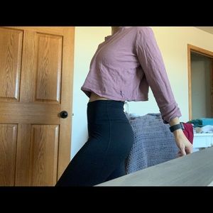 Victoria secret pink crop top